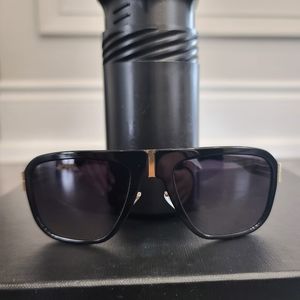 IC! Berlin Sun gold and black Men's sunglasses